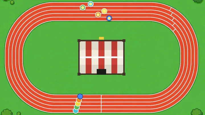 Track Star - Team Manager Idle screenshot 2