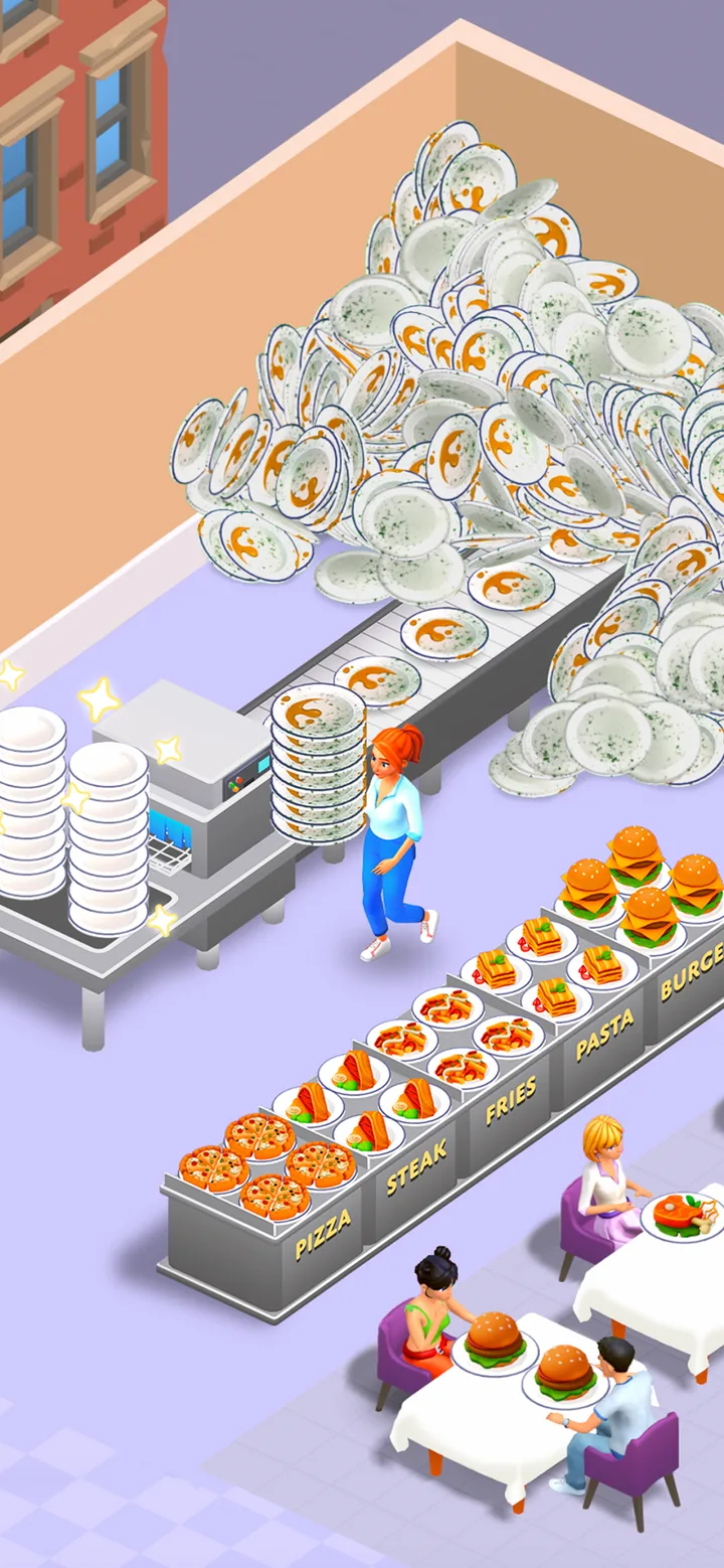 Suzy's Food Restaurant Game screenshot 1