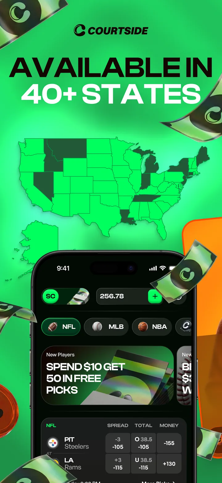 Courtside - Social Sportsbook screenshot 3