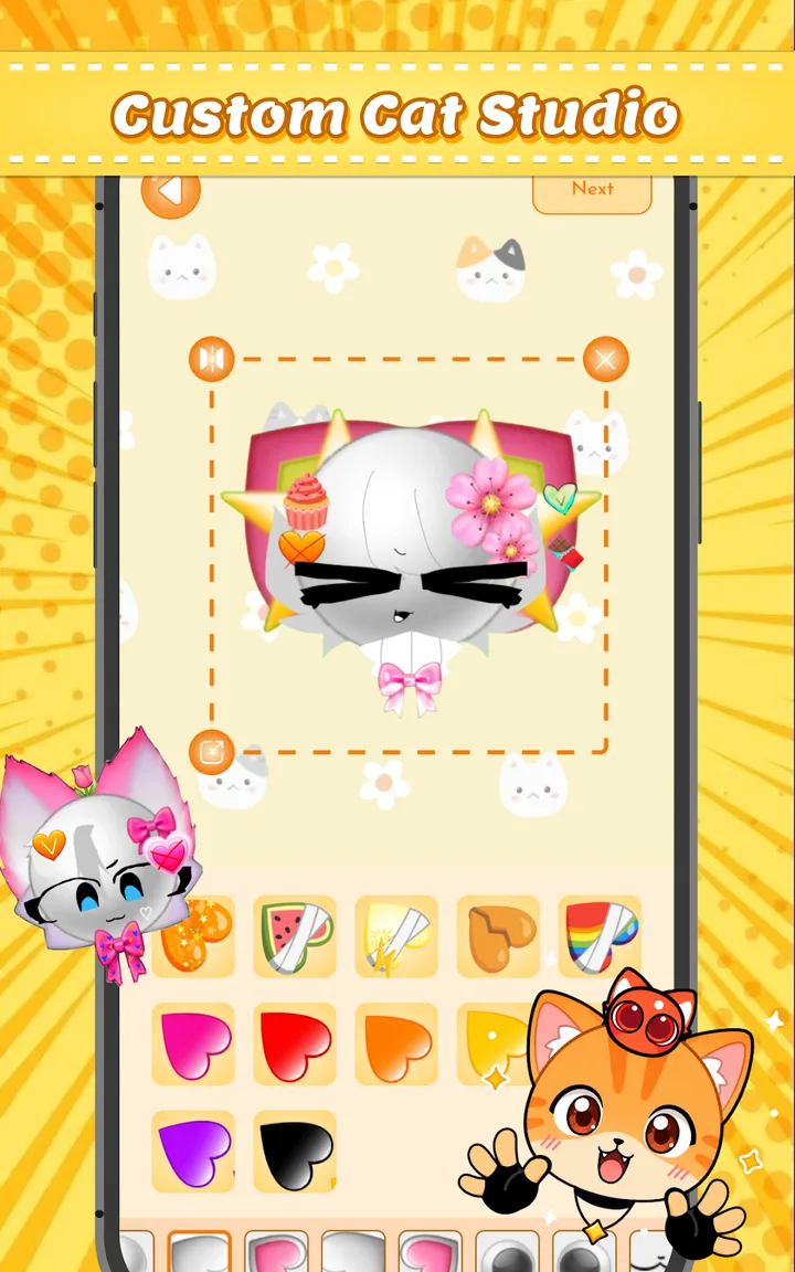 Emoji Cat Maker: Cat Stickers screenshot 2