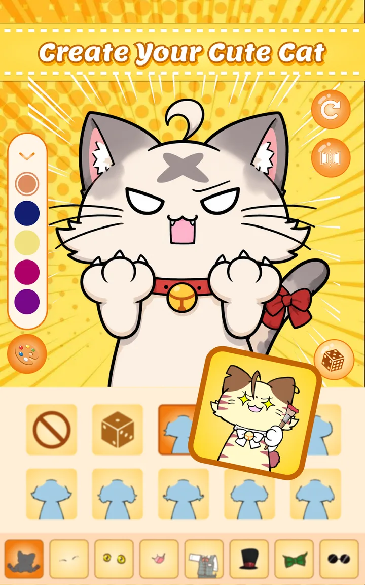 Emoji Cat Maker: Cat Stickers screenshot 3