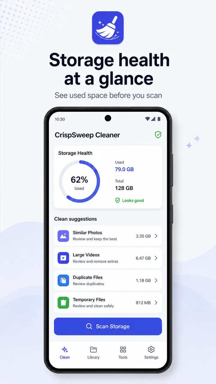 CrispSweep Cleaner screenshot 1