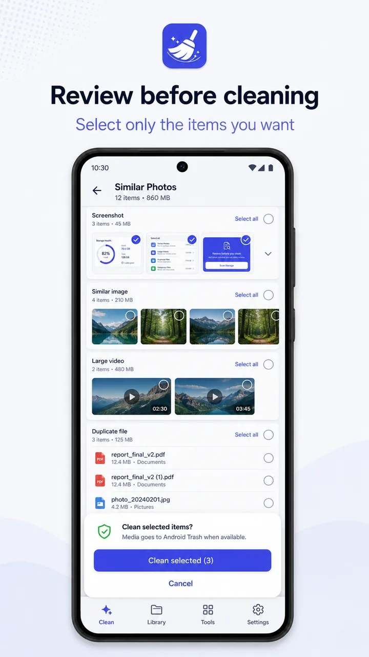 CrispSweep Cleaner screenshot 3