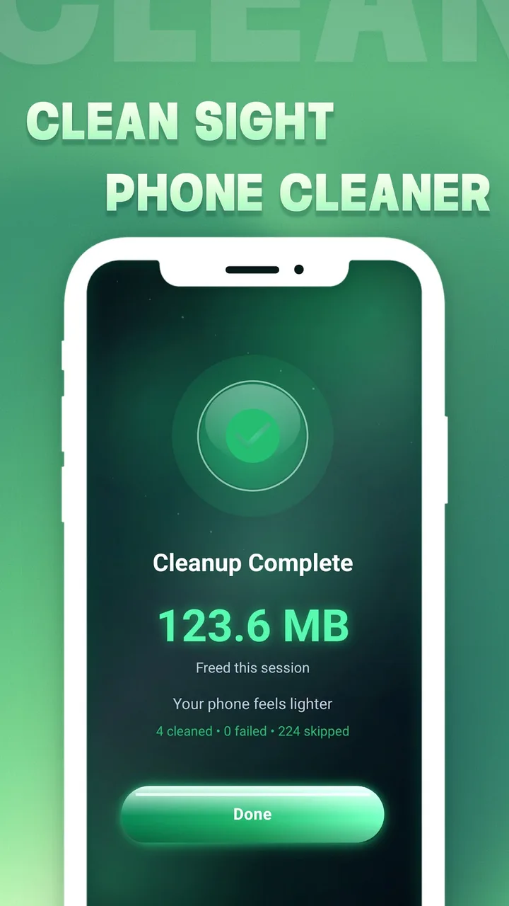Clean Sight: Phone Cleaner screenshot 1
