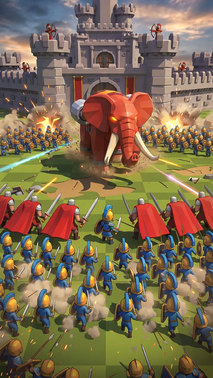 Battle Simulator: Merge Master screenshot 2