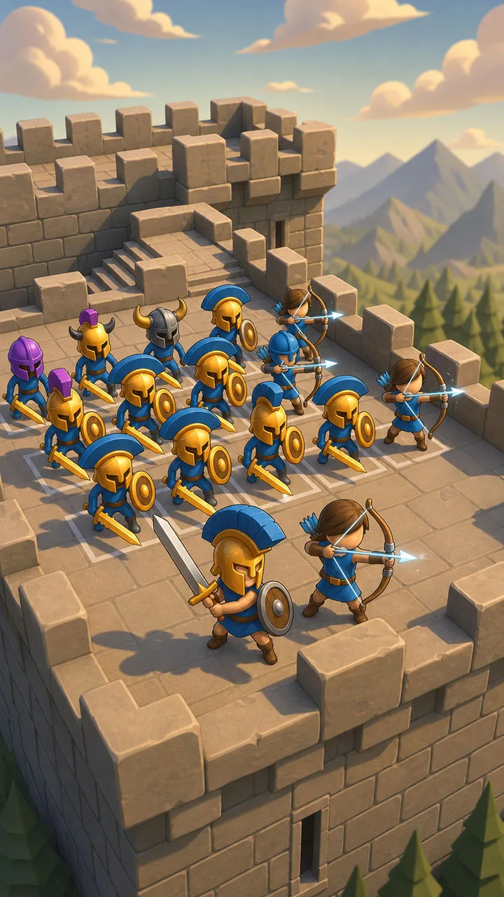 Battle Simulator: Merge Master screenshot 3