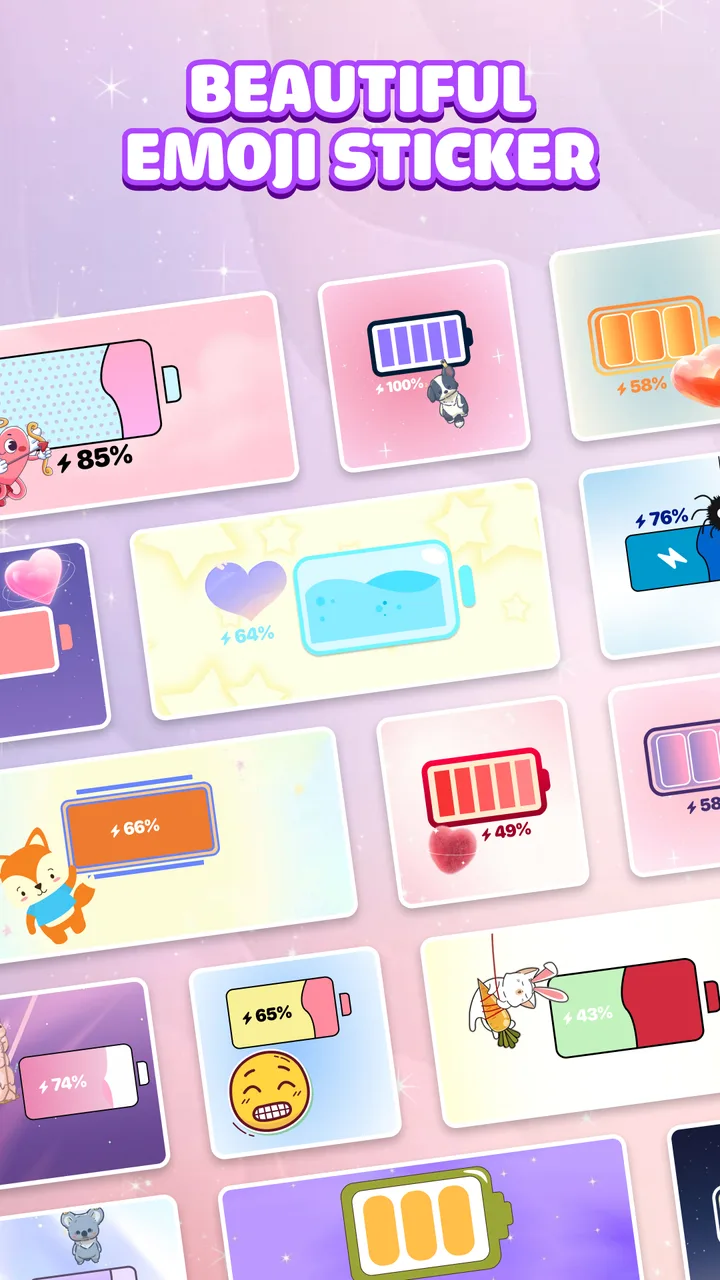 Emoji Battery Icon Customize screenshot 2