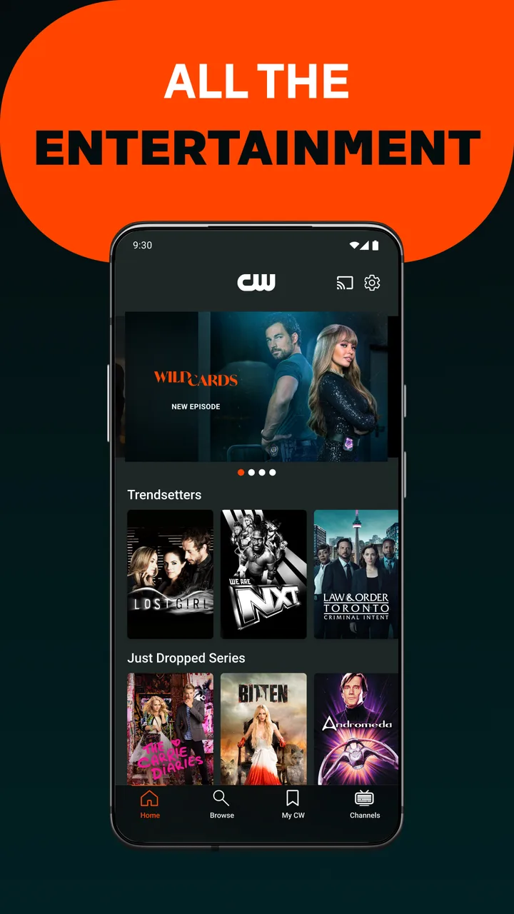 The CW screenshot 3