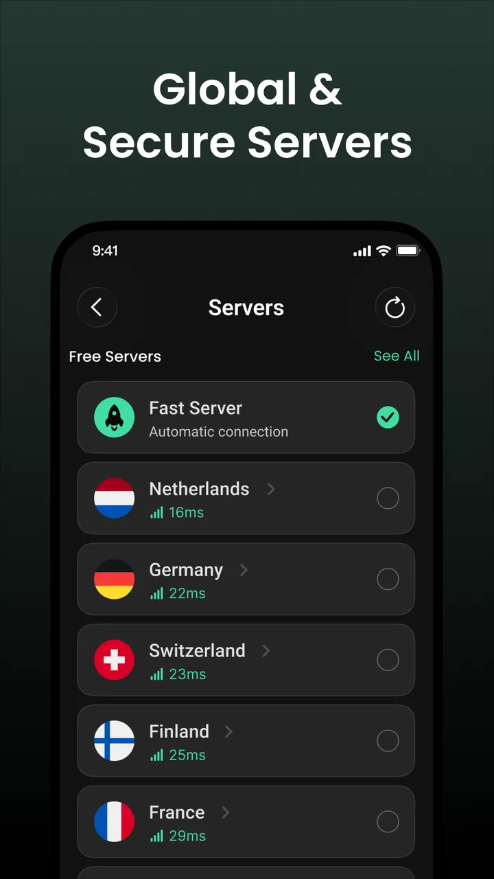 Fast VPN: Secure Speedy Proxy screenshot 2