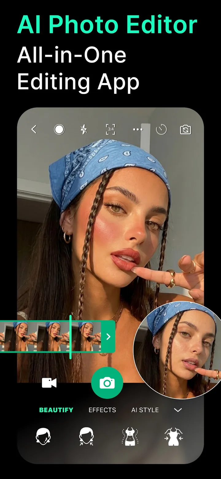 YouCam Perfect - Photo Editor screenshot 1