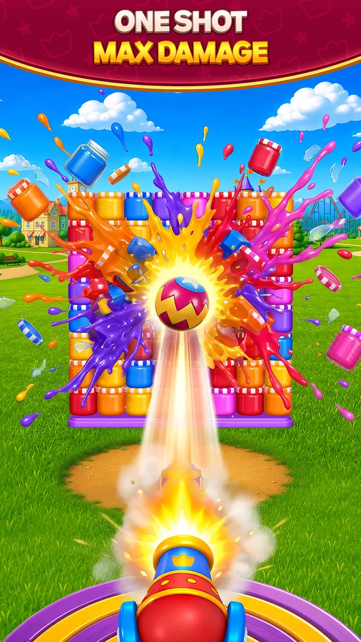 Royal Smash! - Physics Puzzle screenshot 2