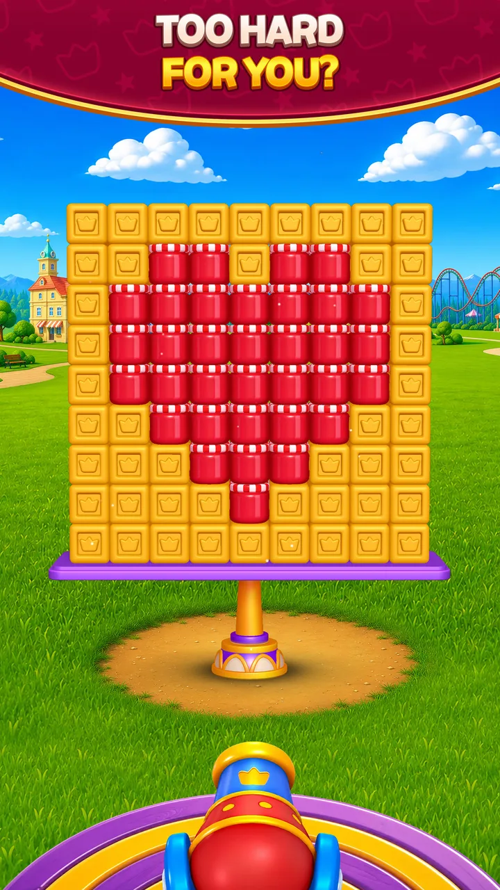 Royal Smash! - Physics Puzzle screenshot 3