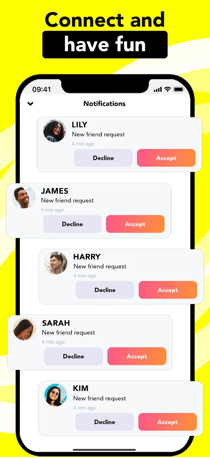 Hoop - Make new friends screenshot 4