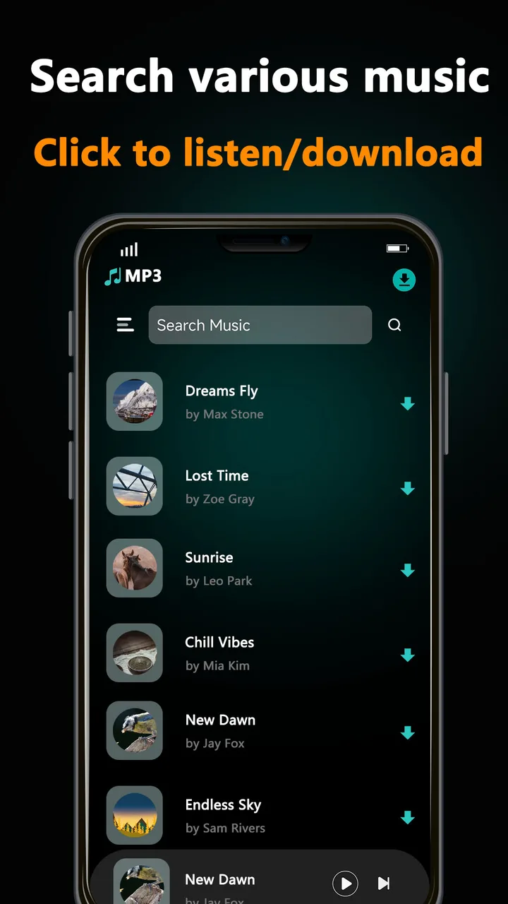 Mp3 Music Downloader screenshot 2
