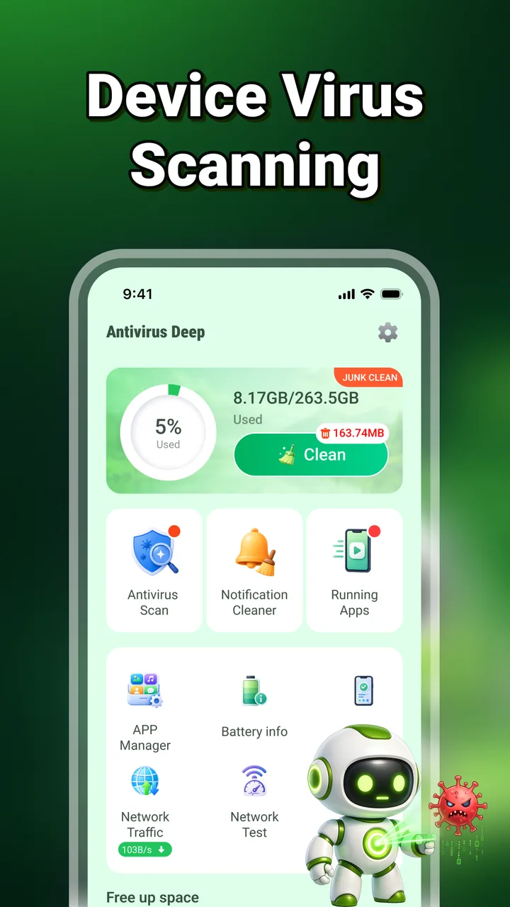 Antivirus Deep screenshot 1