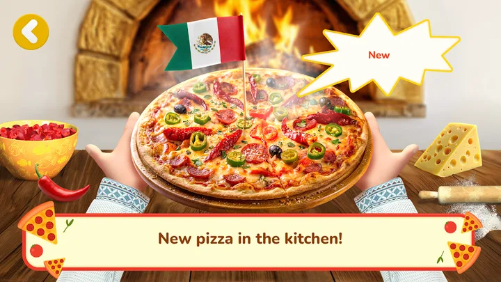 Masha and the Bear Pizza Maker screenshot 1