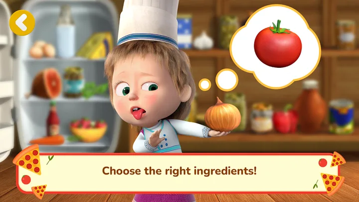 Masha and the Bear Pizza Maker screenshot 3