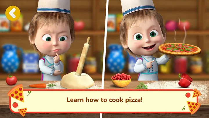 Masha and the Bear Pizza Maker screenshot 4
