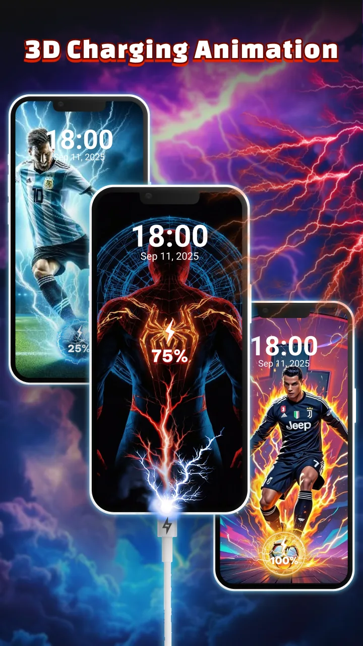 Live 3D Charging Animation screenshot 4