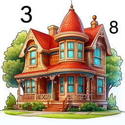Dream Home Coloring book icon