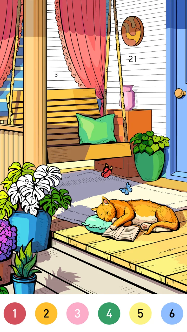 Dream Home Coloring book screenshot 2