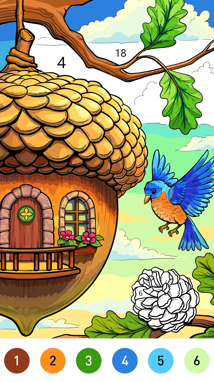 Dream Home Coloring book screenshot 3