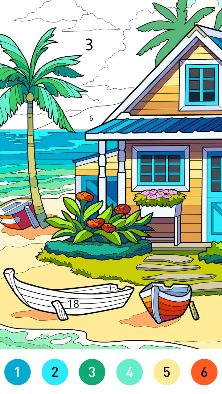 Dream Home Coloring book screenshot 4