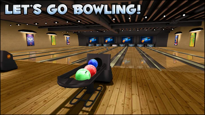 Galaxy Bowling 3D screenshot 1