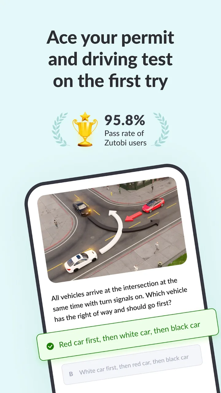 Zutobi: Permit & Driving Prep screenshot 1