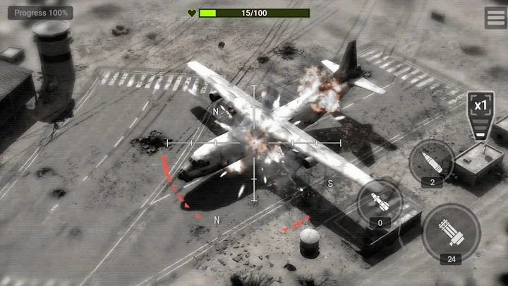 Drone Strike: Gunship War screenshot 1