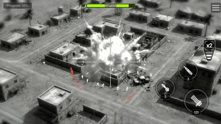 Drone Strike: Gunship War screenshot 2