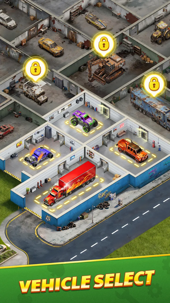 Solitaire Truck screenshot 1