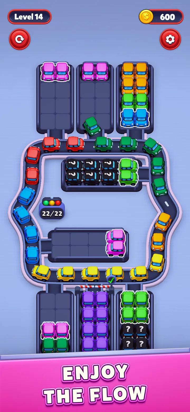 Car Sort: Color Puzzle screenshot 3