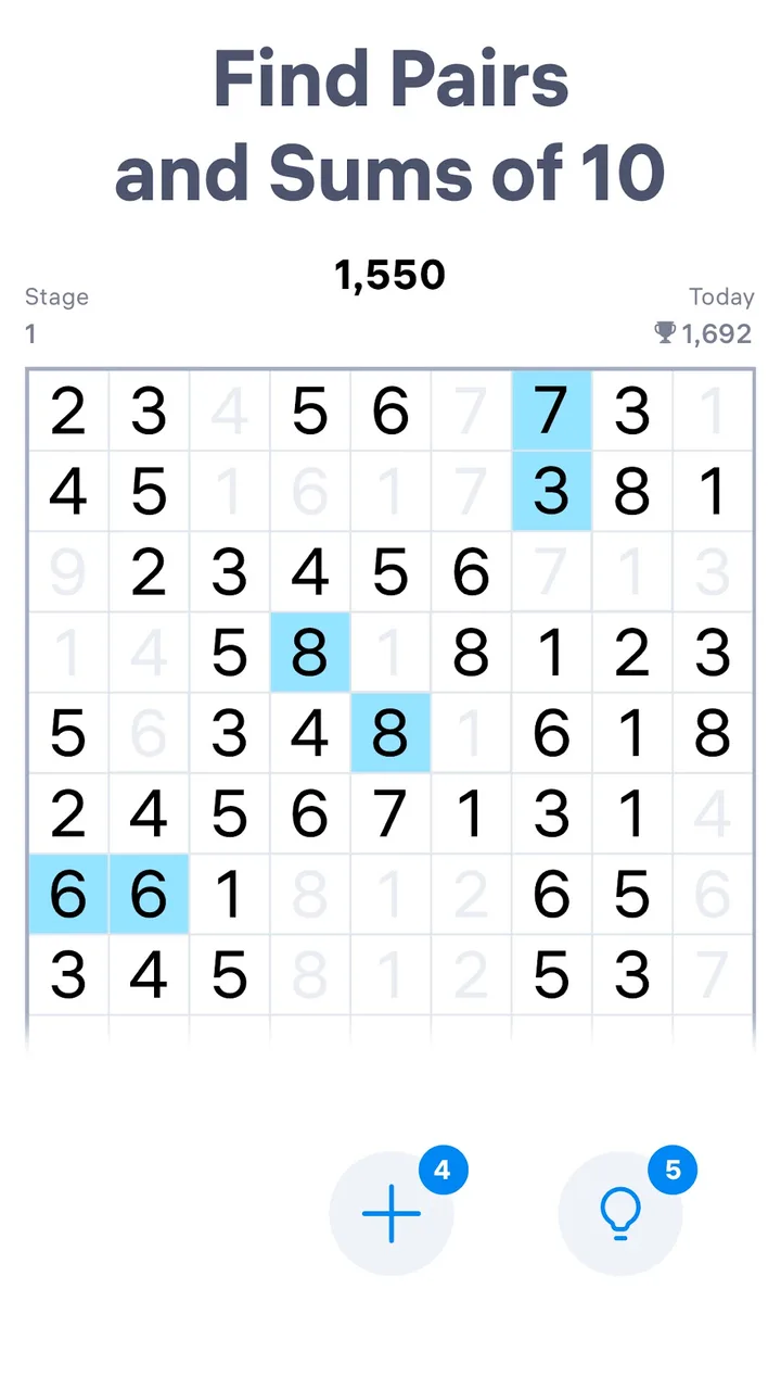 Number Match - Number Games screenshot 1