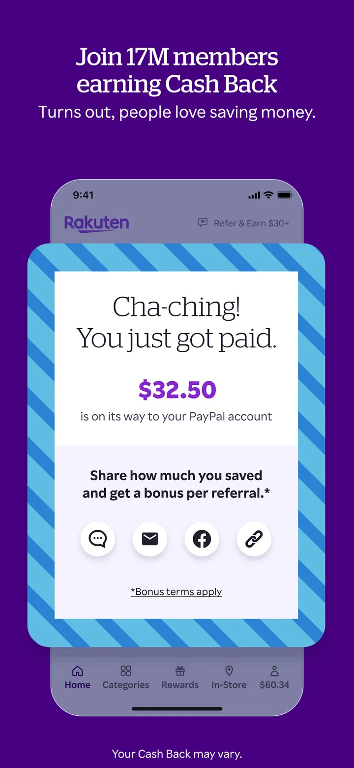Rakuten: Cash Back and Deals screenshot 3