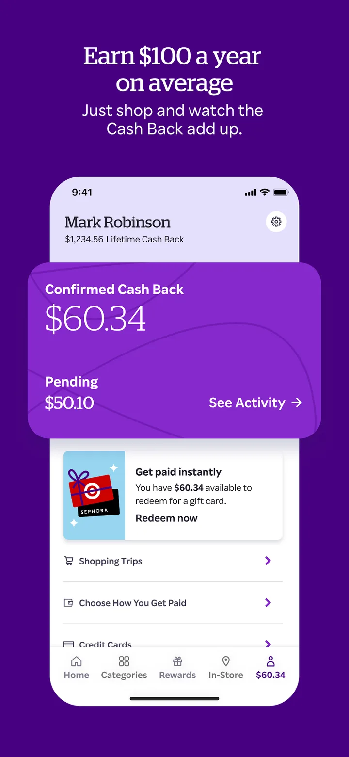 Rakuten: Cash Back and Deals screenshot 4