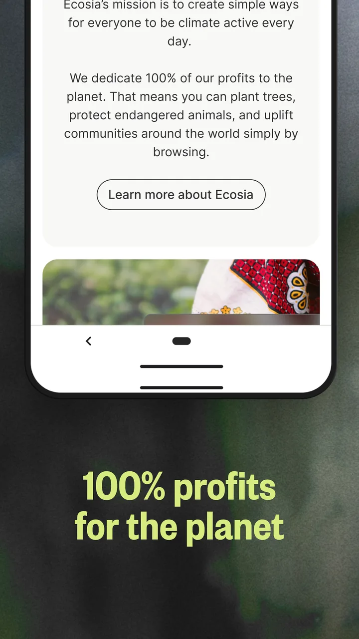 Ecosia: Search to plant trees screenshot 4