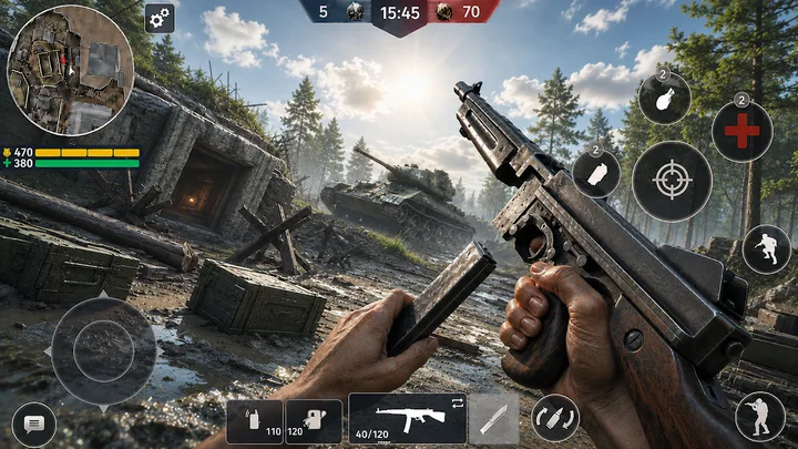 World War 2－FPS Shooting Games screenshot 1
