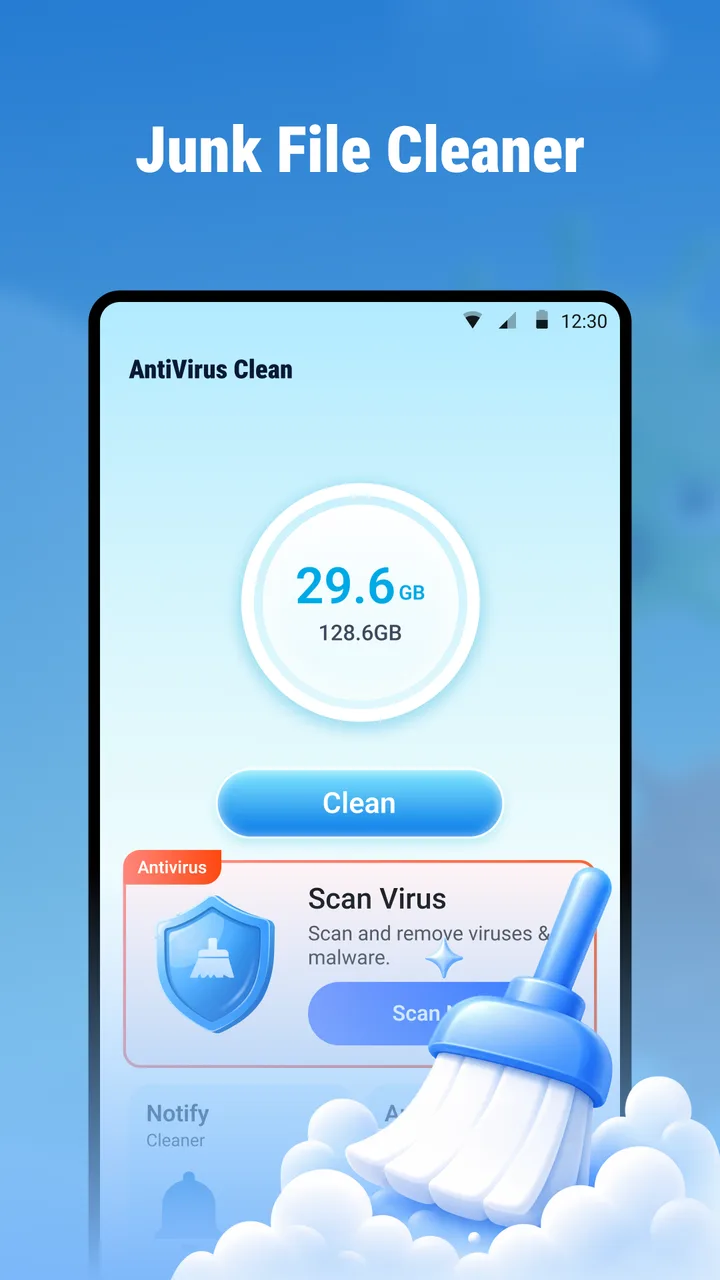 Antivrus Clean: Virus & Junk screenshot 1