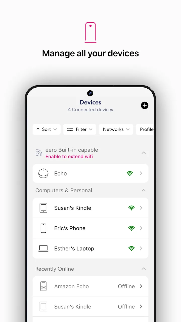 T-Mobile Fiber: eero screenshot 3