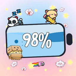 Emoji Battery: Status Bar icon
