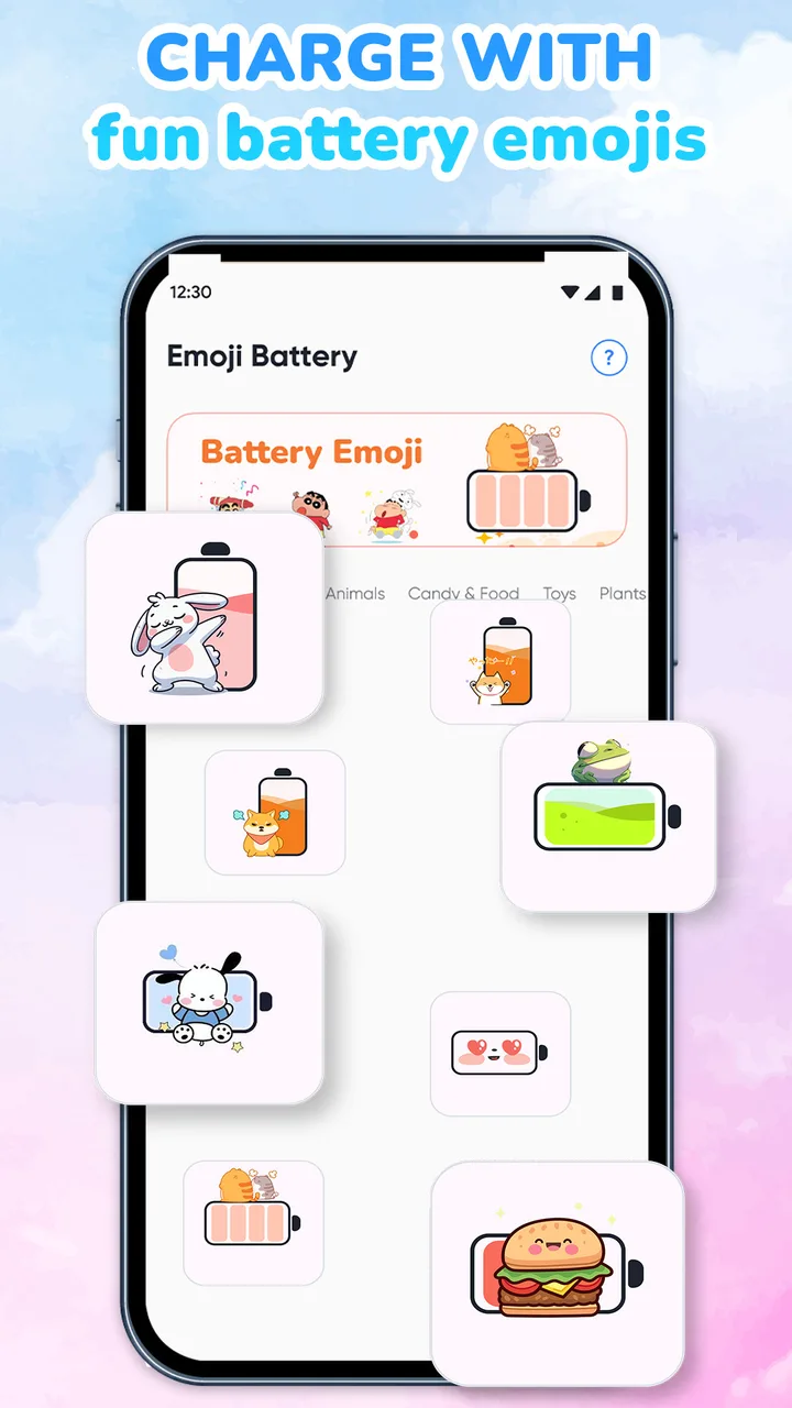 Emoji Battery: Status Bar screenshot 2