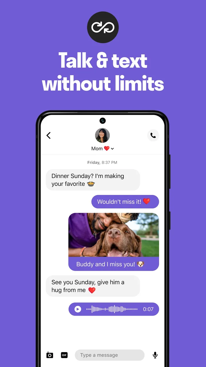 TextNow: Call + Text Unlimited screenshot 4