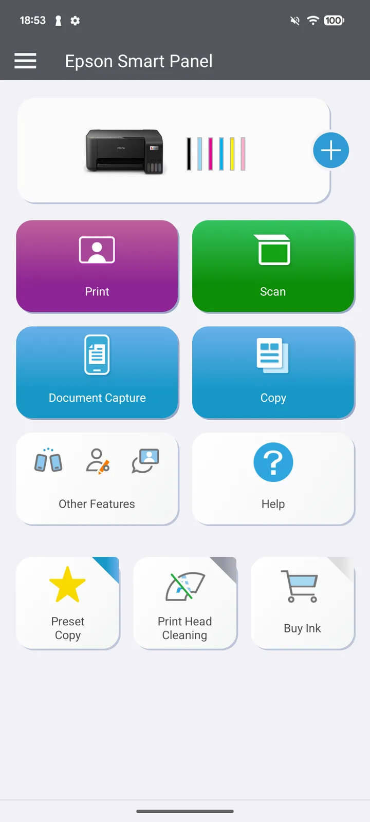 Epson Smart Panel screenshot 1