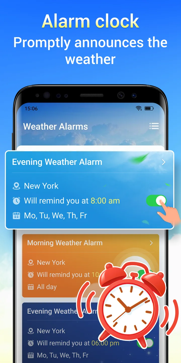 Exacta Weather Alarm-Radar screenshot 1