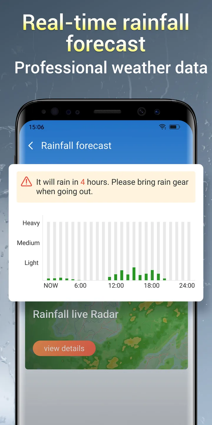 Exacta Weather Alarm-Radar screenshot 2