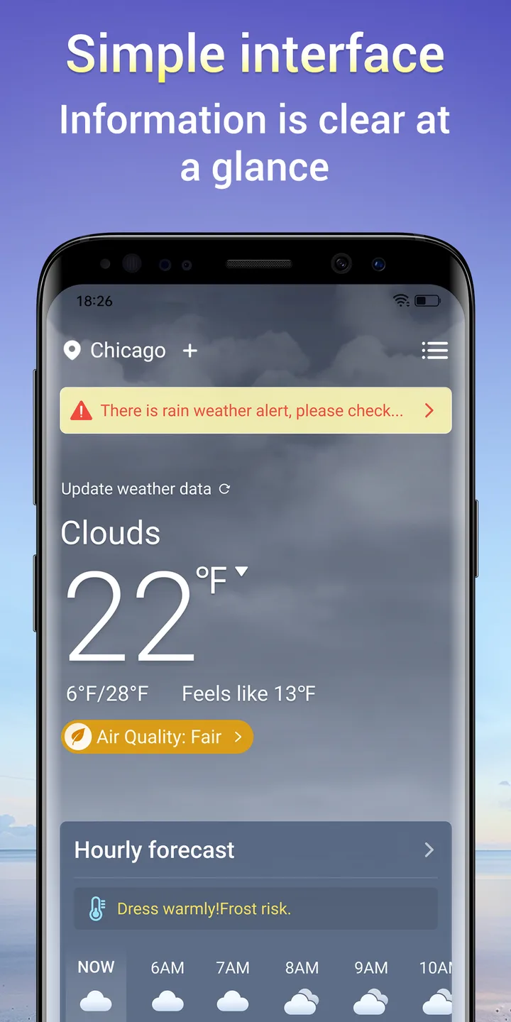 Exacta Weather Alarm-Radar screenshot 4