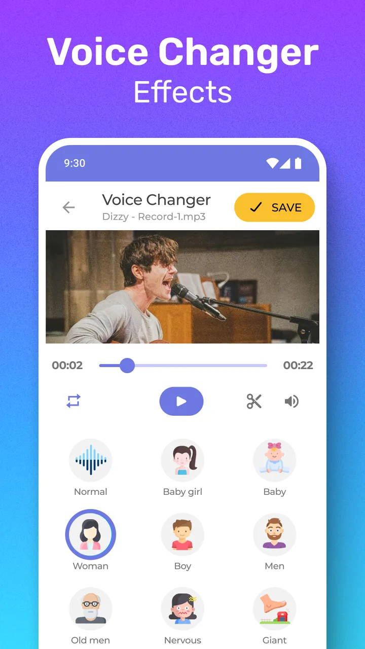Video Voice Editor + Effects screenshot 1