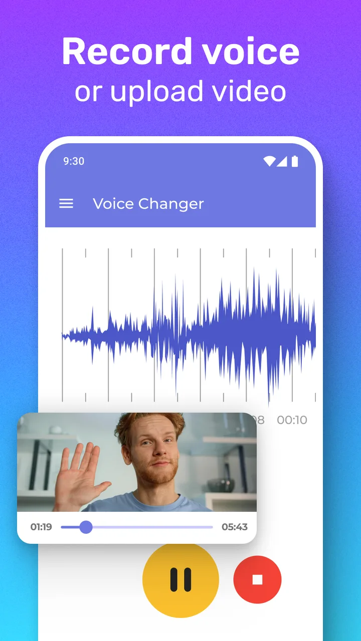 Video Voice Editor + Effects screenshot 3