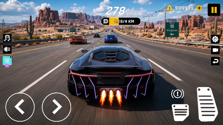 Real City Car Extreme Driving screenshot 1